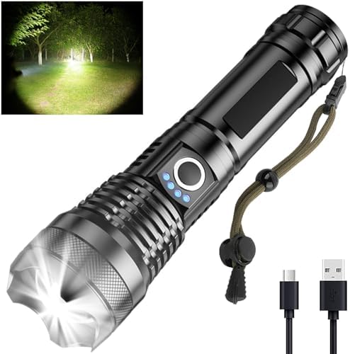 Linterna Led Recargable Zoom Potente 1000 Lúmenes