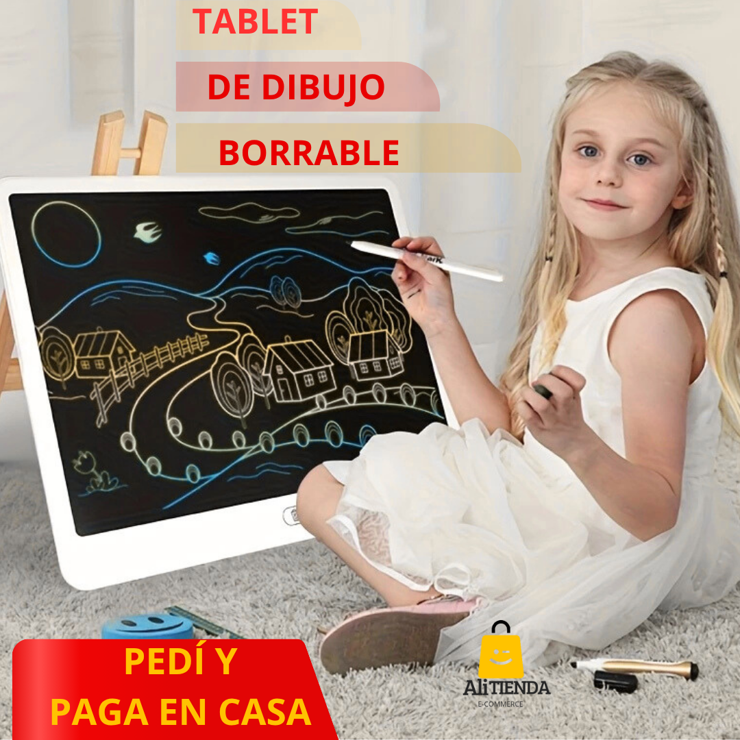 TABLET LCD DE DIBUJO BORRABLE LUO™️