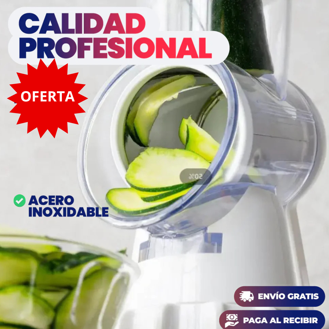 CORTADOR DE VERDURAS ULTRA PRO 3 EN 1®️