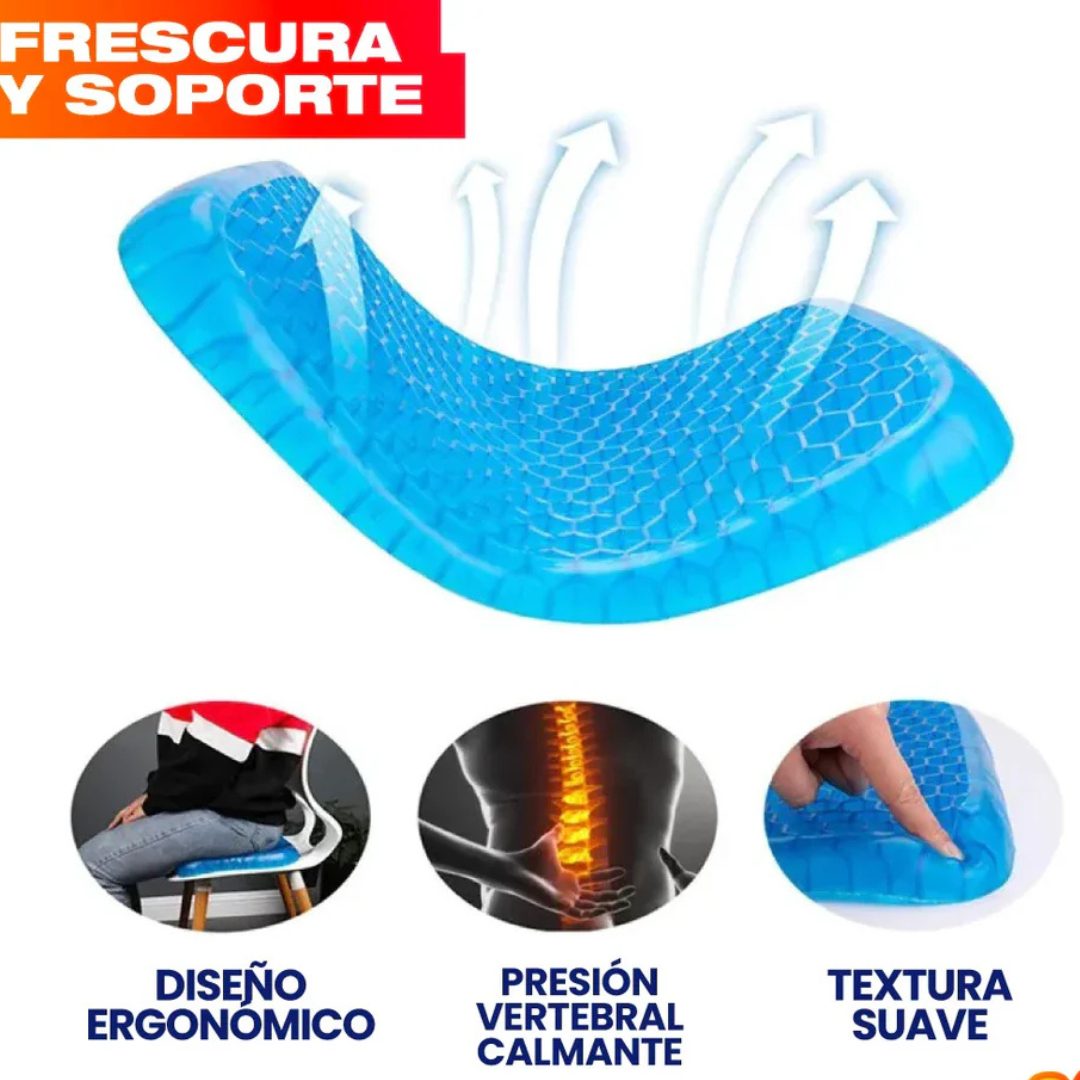 COJIN DE GEL PARA ASIENTO BlueGel®️