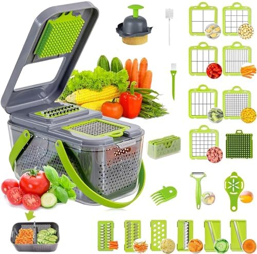 CORTADOR DE VERDURAS CHOPPER 22 En 1✔️