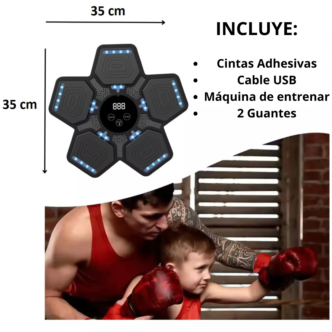 Maquina De Boxeo Musical Con Bluetooth