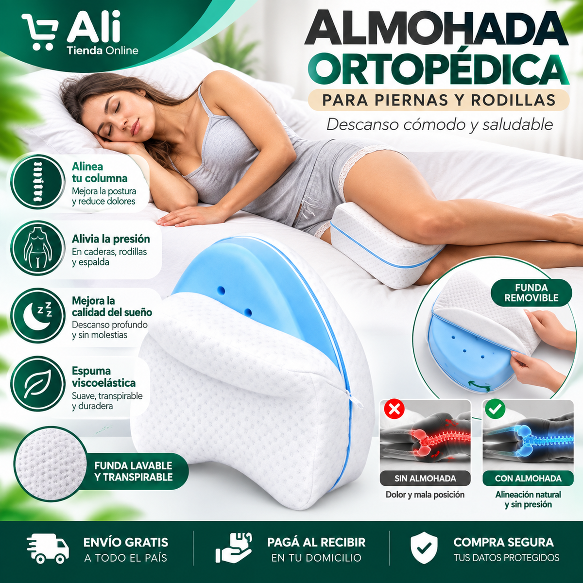 Almohada De Entrepierna ComfortSleep™