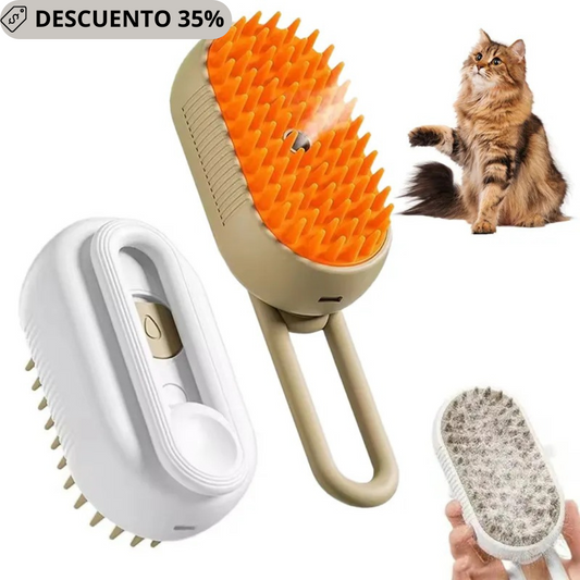 CEPILLO CON VAPOR PARA MASCOTA