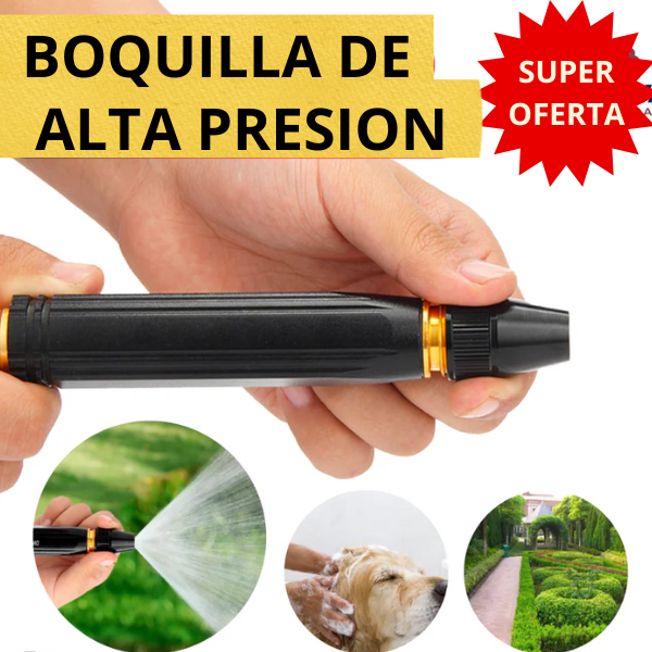 Boquilla de manguera de Alta Presión®️