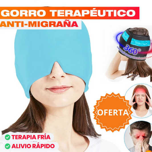 GORRO TERAPEUTICO ANTI MIGRAÑA®️