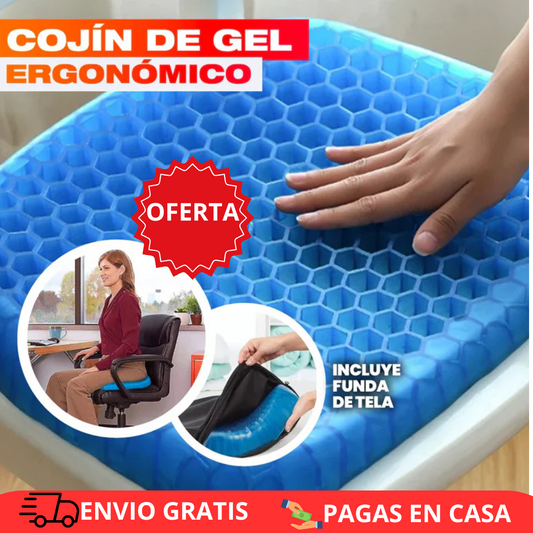 COJIN DE GEL PARA ASIENTO BlueGel®️