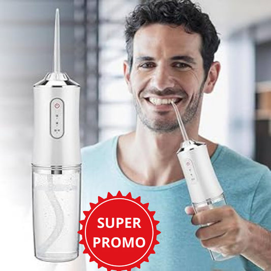 LIMPIADOR DENTAL, IRRIGADOR ORAL RECARGABLE®️