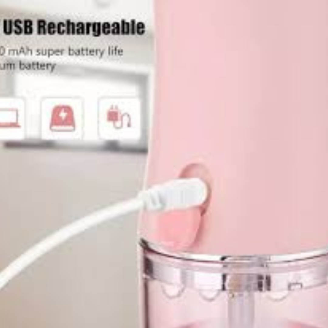 LIMPIADOR DENTAL, IRRIGADOR ORAL RECARGABLE®️