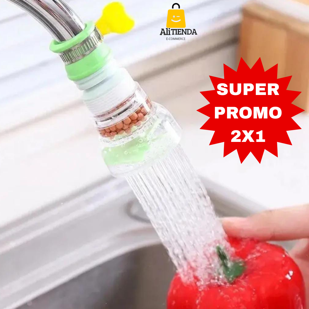 PROMO 2X1 FILTRO GIRATORIO Y PURIFICADOR DE AGUA®️