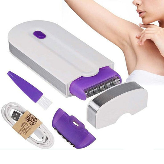 DEPILADORA ELECTRICA PARA ROSTRO Y CUERPO YesGlow®️