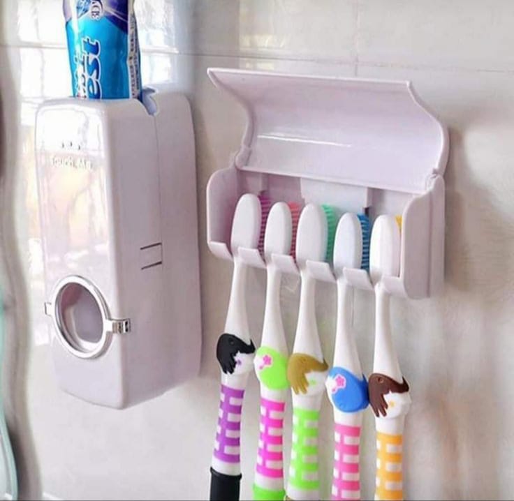 Organizador Pasta Dental Porta Cepillo