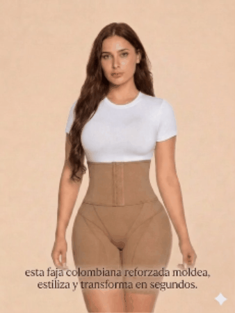 Faja Colombiana Reforzada de Alta Compresión – Uso Diario®️